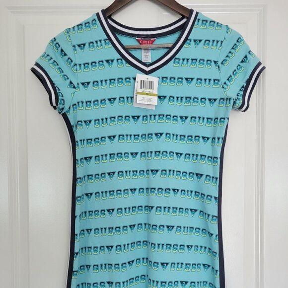 GUESS dress  100% cotton size 14 - Picture 1 of 5